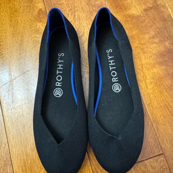 Rothy's Women's Black Flats - Picture 1 of 3